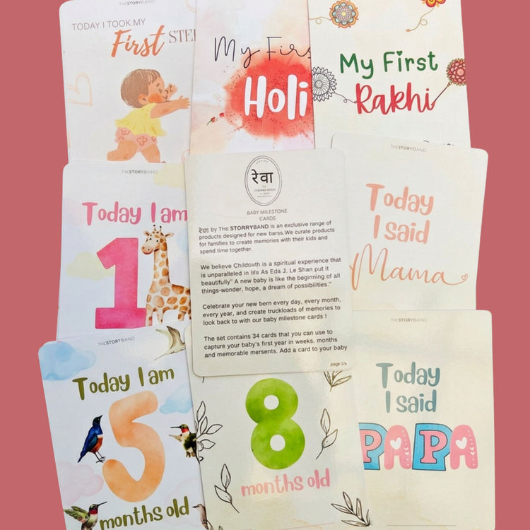 Baby Milestone Cards