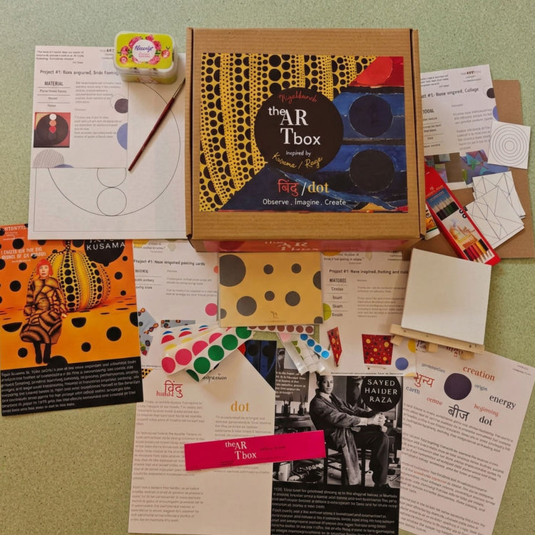 The Art Box Jugalbandi - inspired by Raza & Kusama