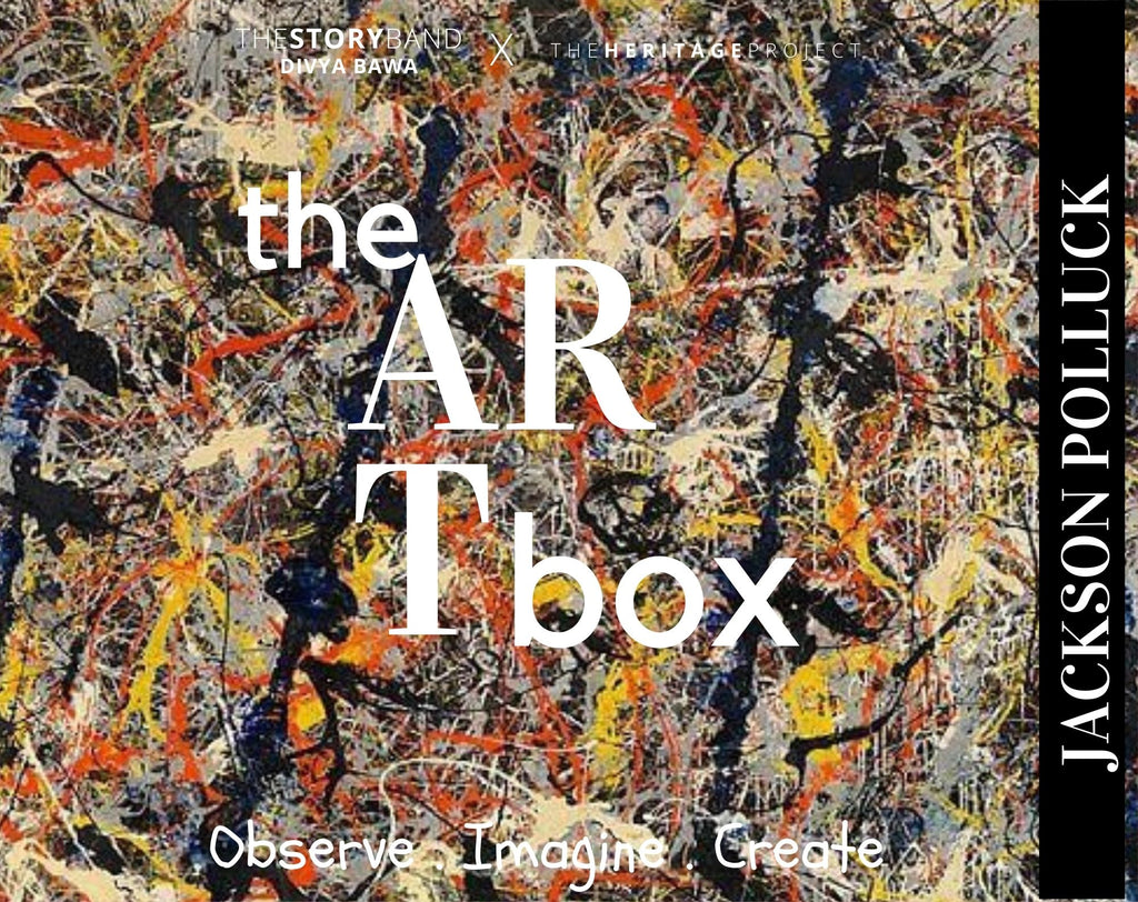 The Art Box - inspired by Jackson Polluck