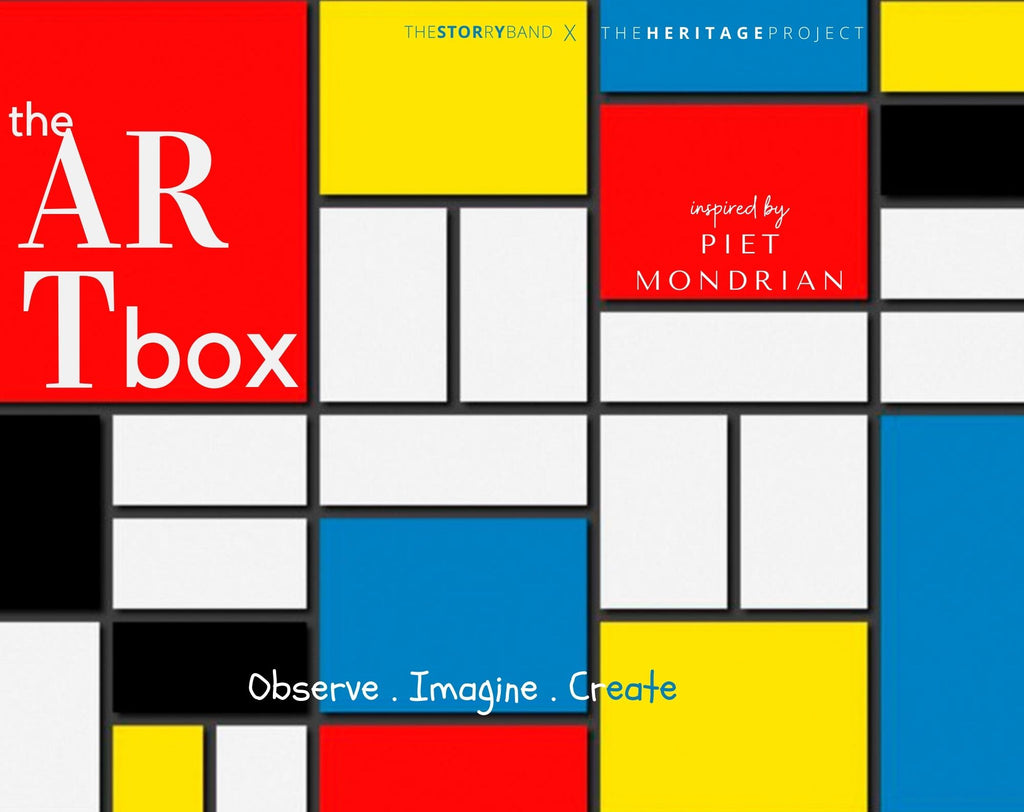 The Art Box - inspired by Piet Mondrian