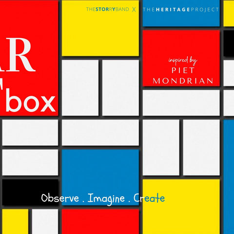 The Art Box - inspired by Piet Mondrian