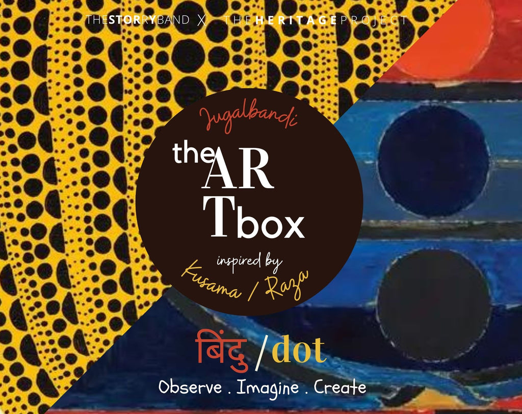 The Art Box Jugalbandi - inspired by Raza & Kusama