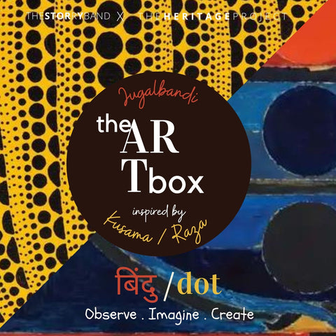 The Art Box Jugalbandi - inspired by Raza & Kusama