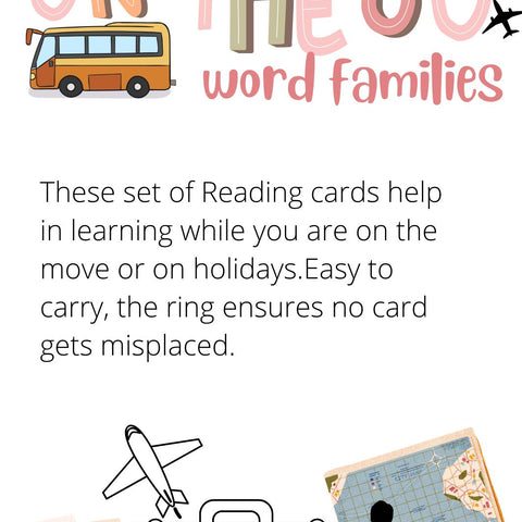 On the go - Word Families