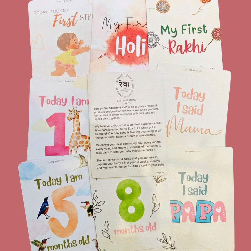 Baby Milestone Cards