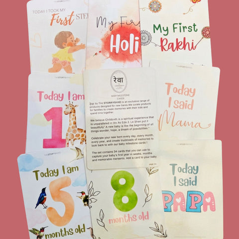 Baby Milestone Cards