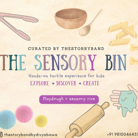 The Sensory Bin- Playdough+Sensory Rice