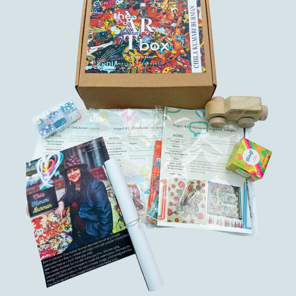 The Art Box - inspired by Chilla Kumari Singh Burman