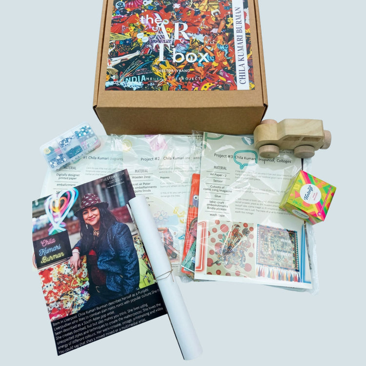 The Art Box - inspired by Chilla Kumari Singh Burman