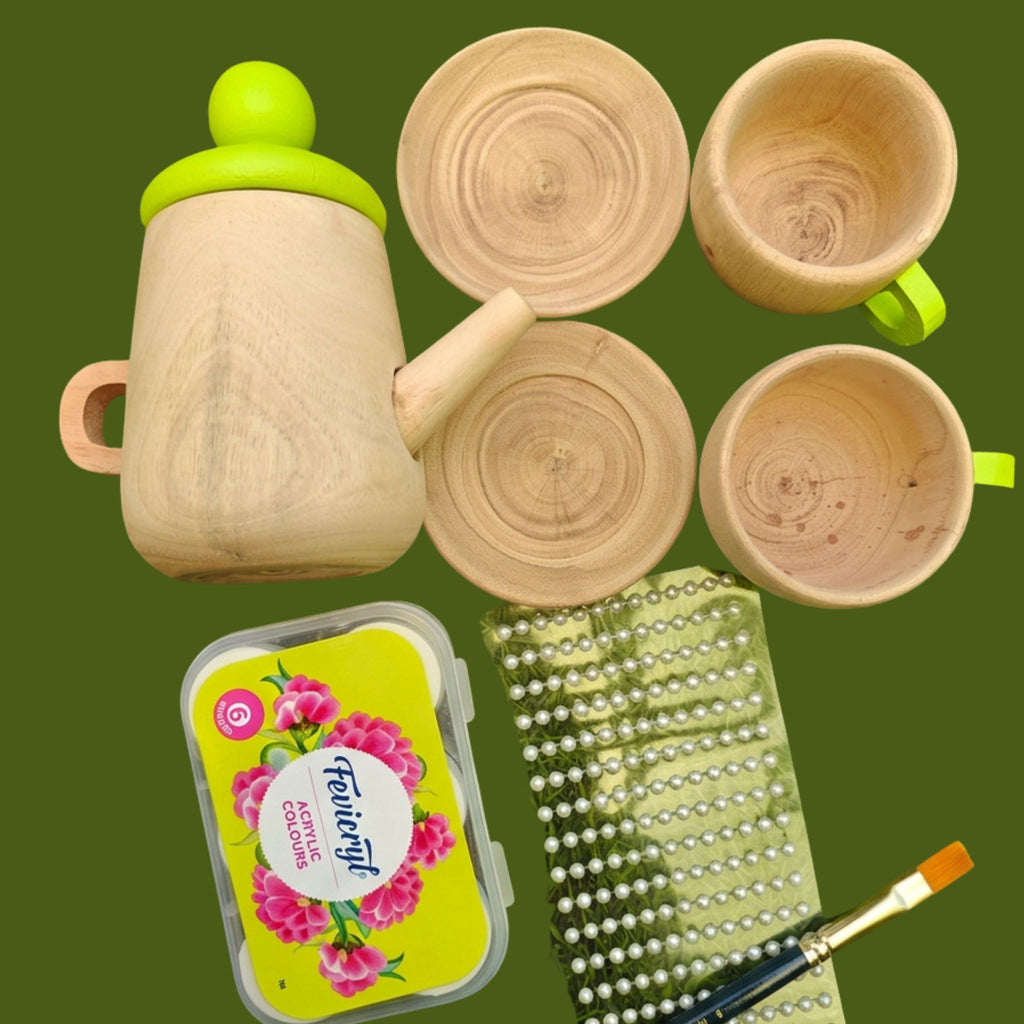 The Craft Box - Kettle and Saucer